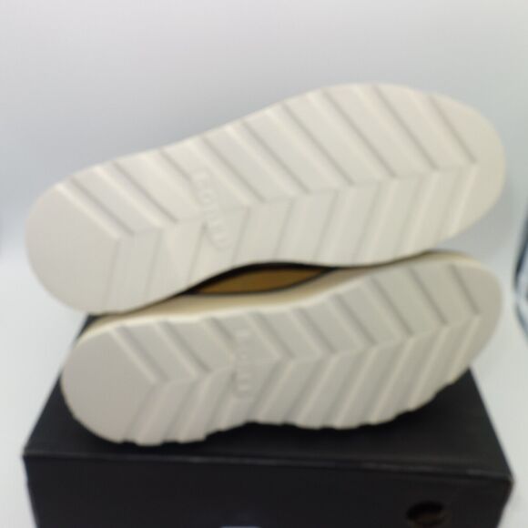 NEW Sorel Women's 6 Hi Line Lace Booties Boots Shoes Brown Geo Yellow Black - Picture 10 of 12